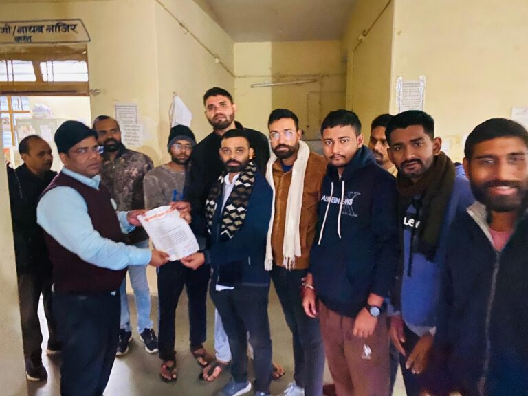 राजपूत करणी सेना छपारा ने दिया ज्ञापन