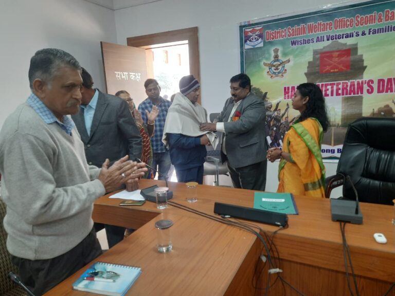 सशस्त्र बल वेटरन्स दिवस एवं त्रैमासिक सैनिक सम्मेलन कार्यक्रम संपन्न