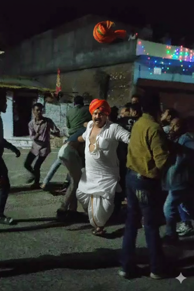 ऊगली सुकरी गांव में हुआ विवाद नेता जी सहित चहेतो की उछली पगड़ी, फटे शर्ट -सूत्र